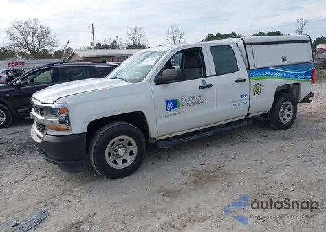 2018 Chevrolet Silverado 1500 Wt z USA, uszkodzony, nr VIN 1GCVKNEC6JZ314734
